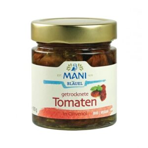 MANI Getrocknete Tomaten in Olivenöl, bio, 180g
